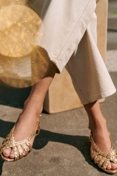 Sezane, Natacha Low Sandals 