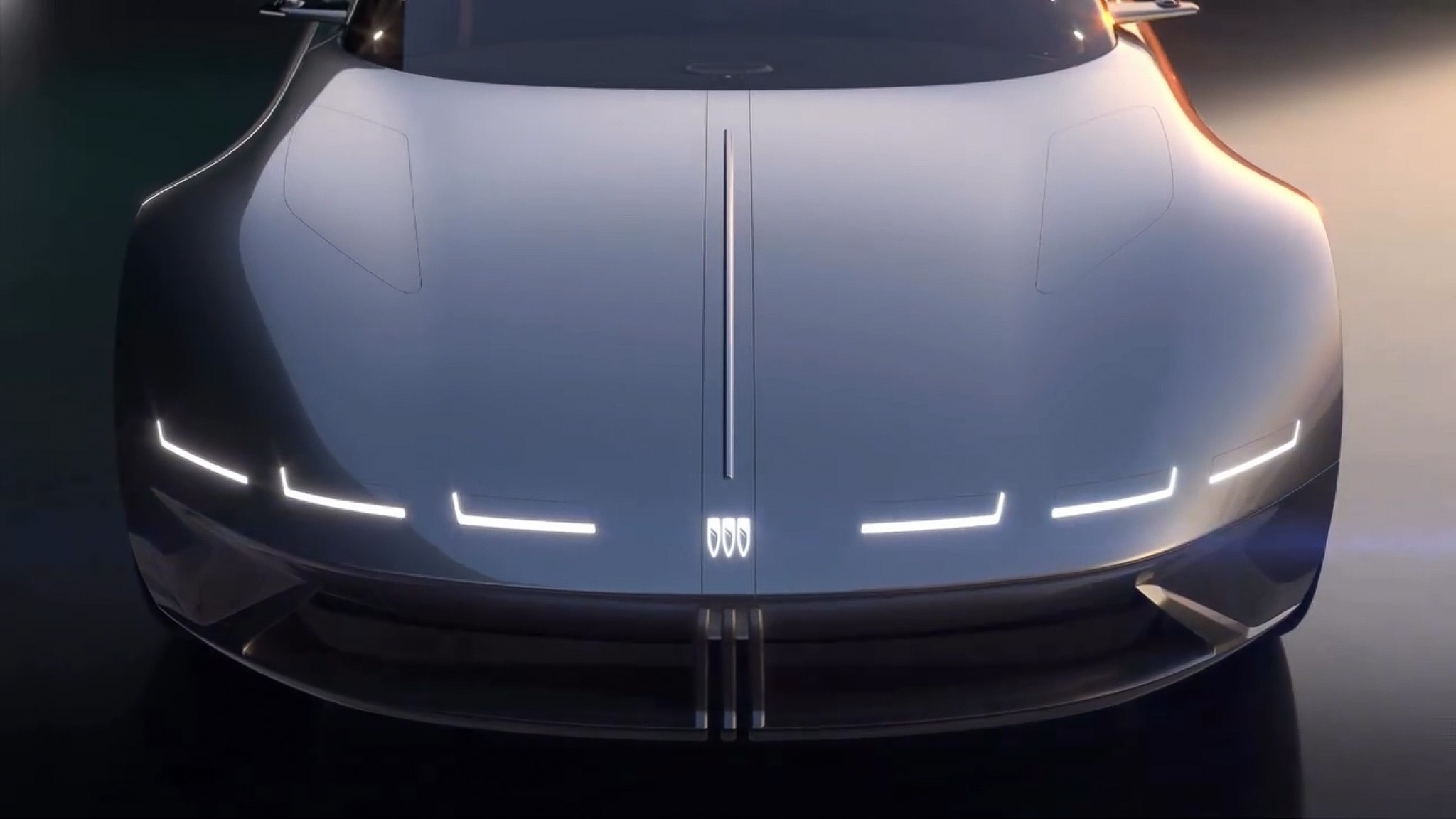 Buick Electra Orbit concept car from a variety if angles 