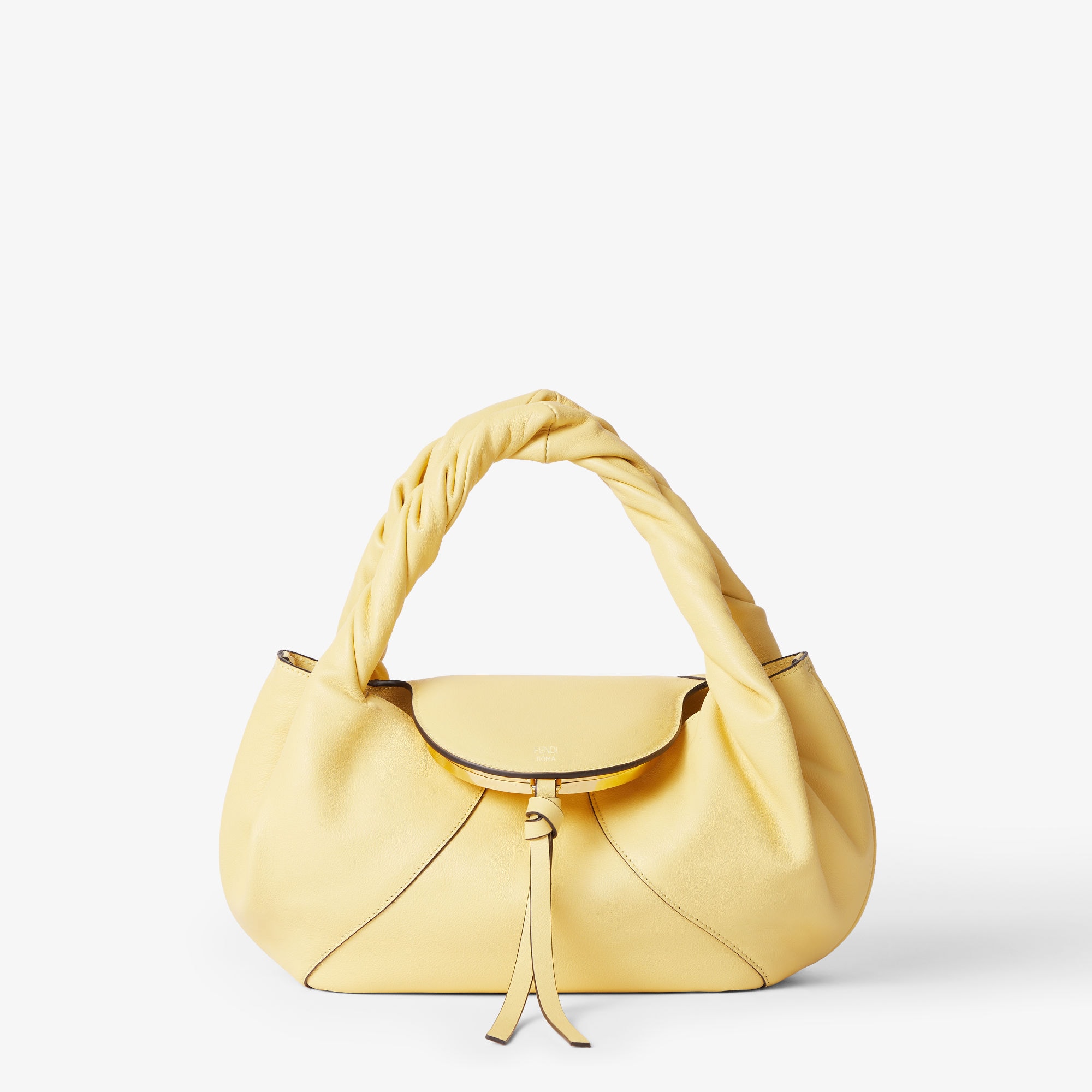 Fendi Spy Smallyellow Leather Bag