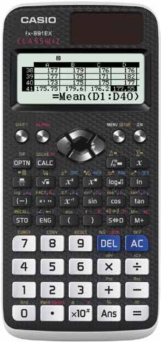Casio CLASSWIZ fx-991EX Scientific Calculator