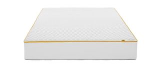 Best mattress: The Eve Premium Hybrid Mattress in white and yellow