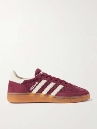 Handball Spezial Suede and Leather-Trimmed Corduroy Sneakers