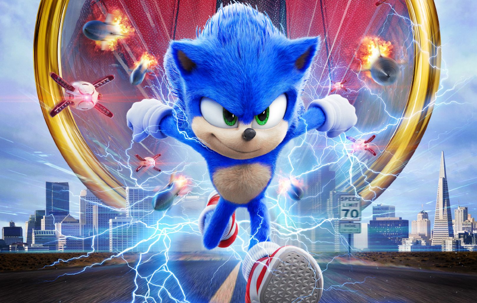 Sonic the Hedgehog's new look is finally revealed in revamped trailer