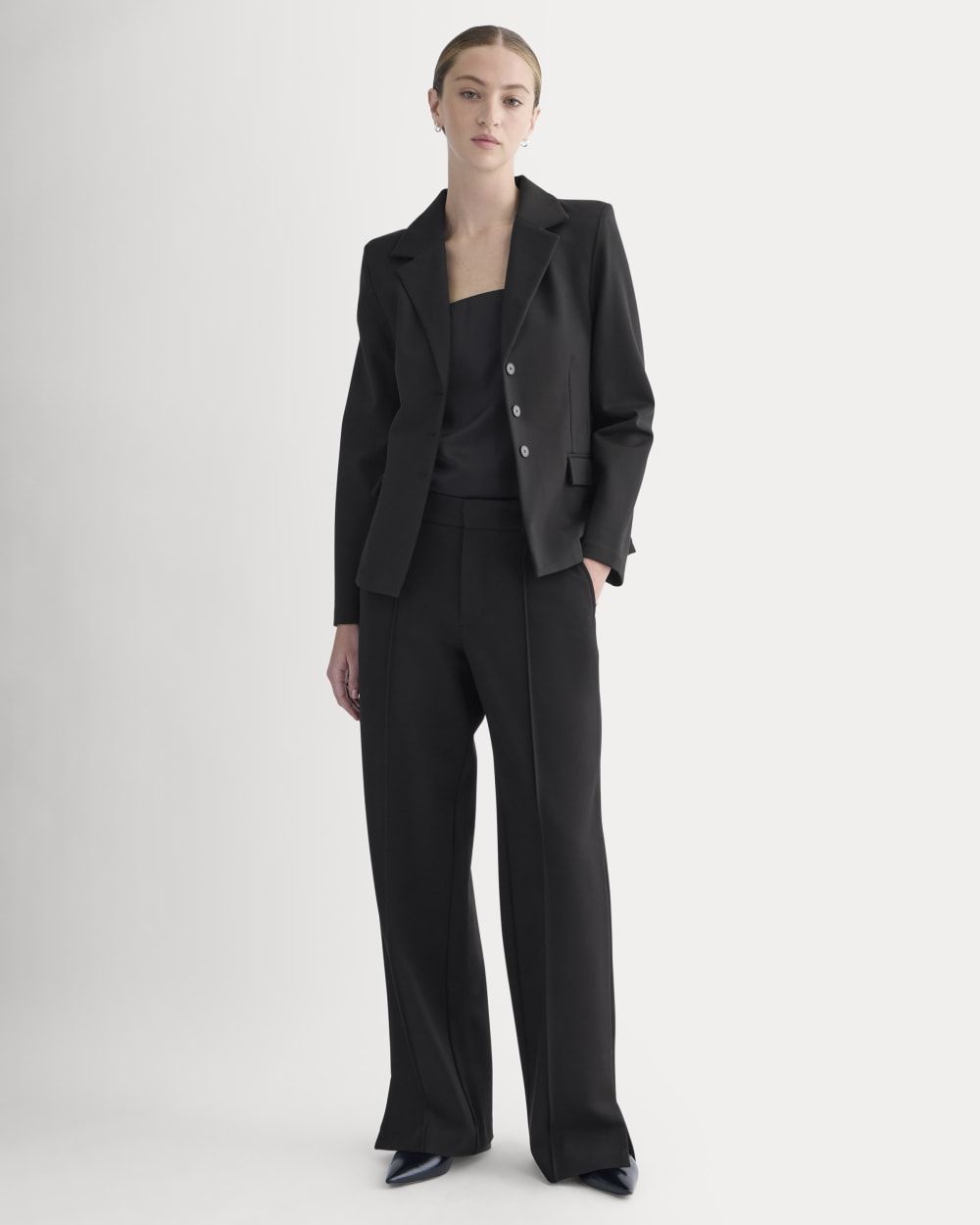 Dream Wide-Leg Trouser | Black - 00