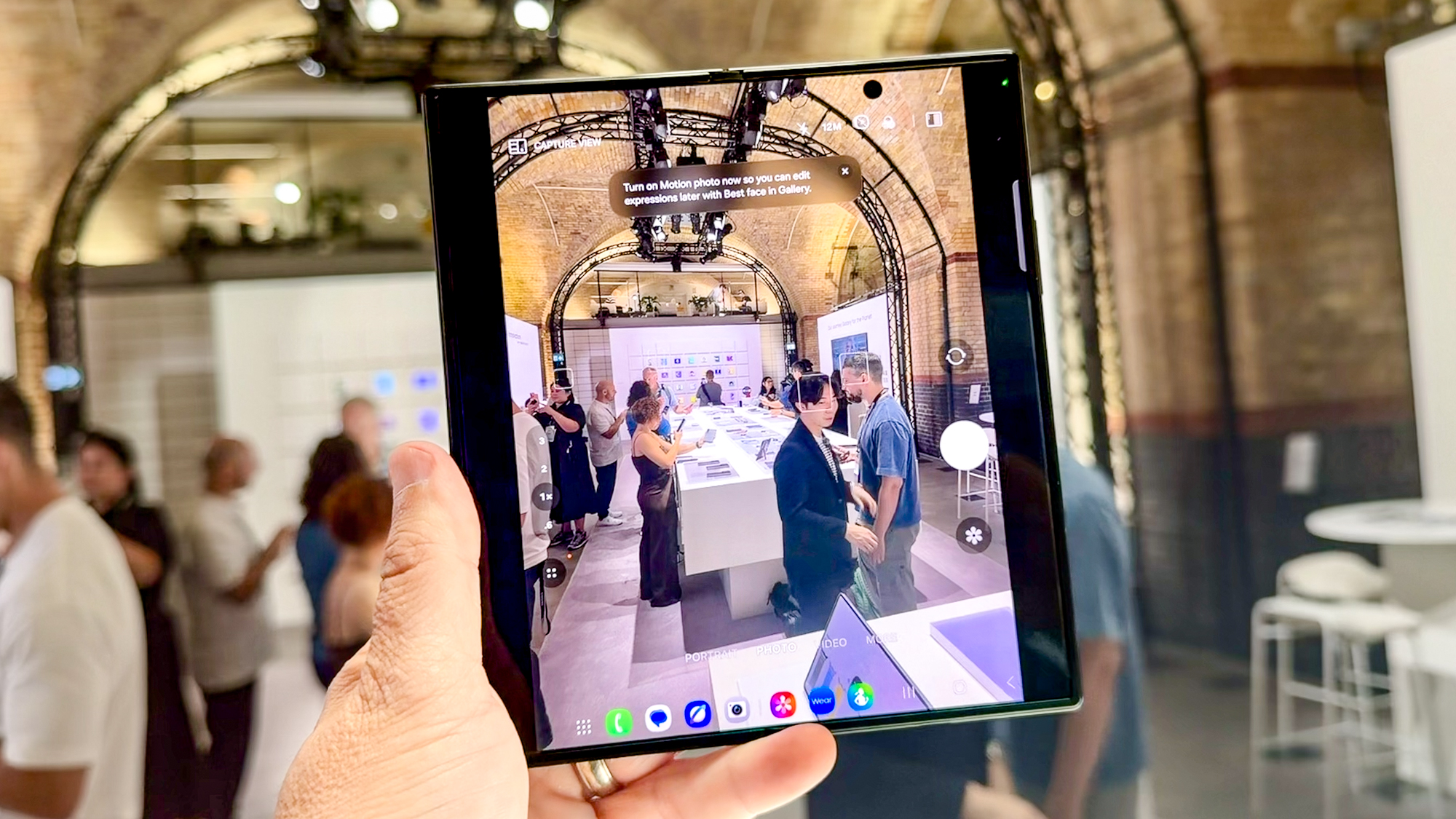 Galaxy Z Fold 8 Ultra shown in hand