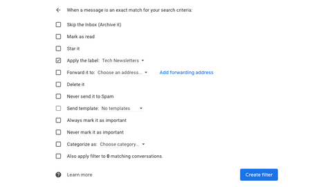 How to tidy up your inbox using Gmail filters | Laptop Mag