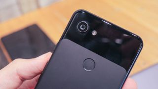 The Pixel 3a only has the one rear camera