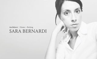 Architect Sara Benardi