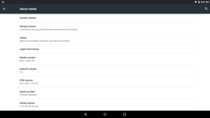 Nextbook Ares About