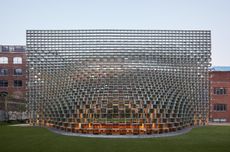 BIG's serpentine pavilion opens in toronto