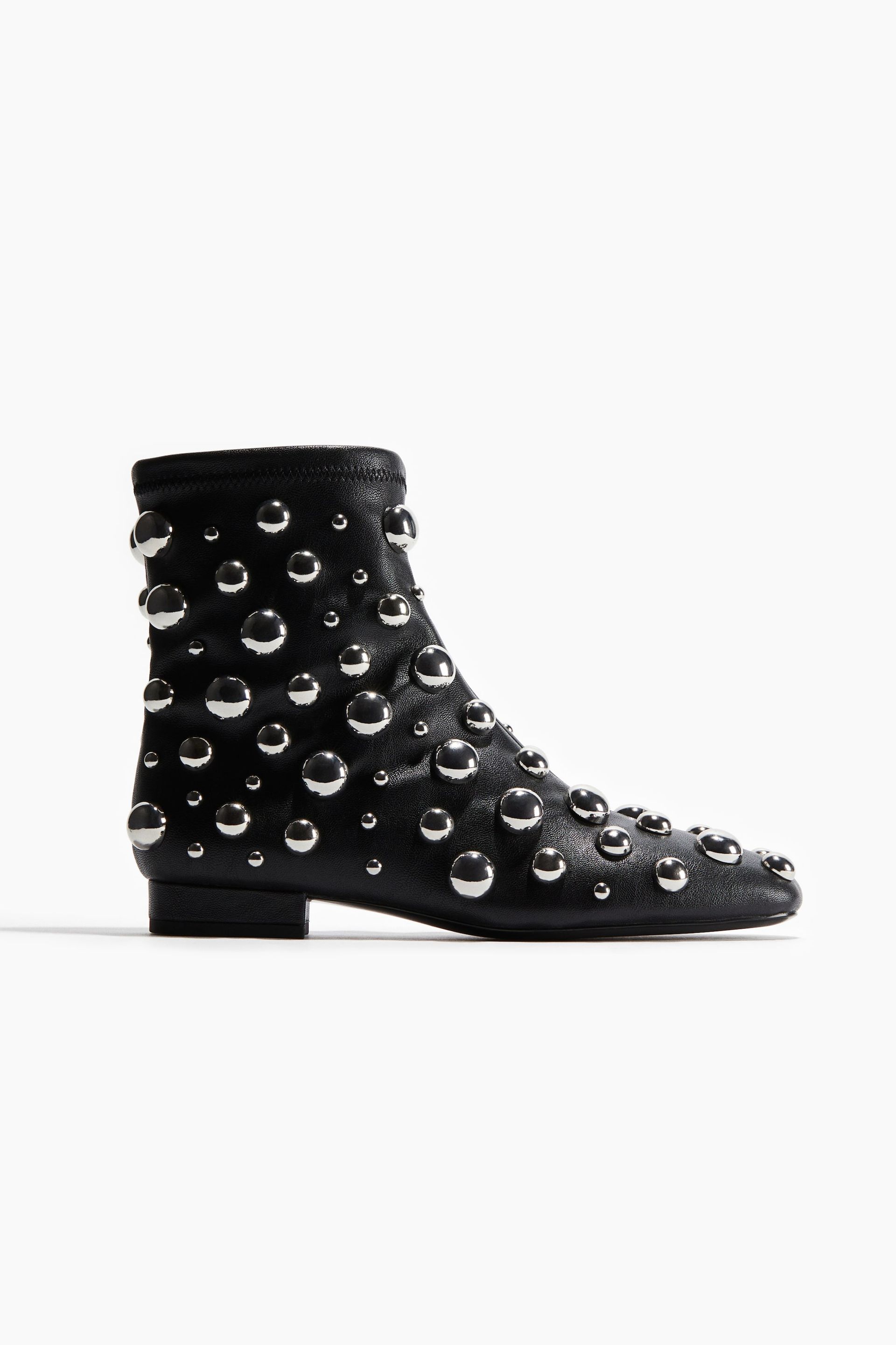 H&amp;M, Studded Ankle Boots