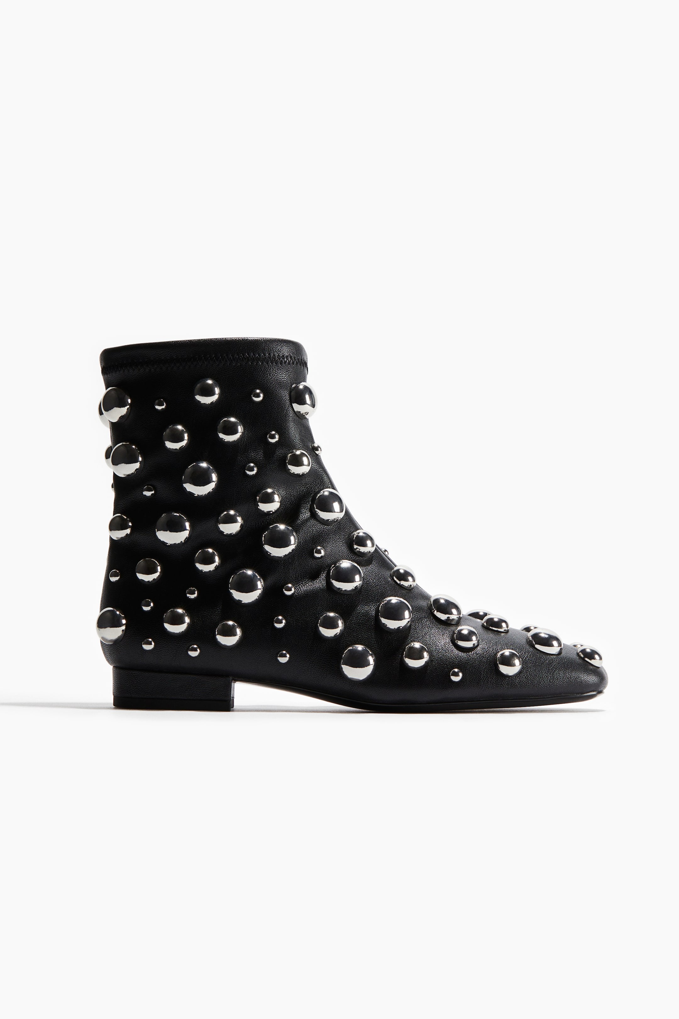 H&amp;amp;M, Studded Ankle Boots
