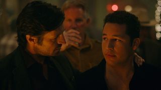 Eoin Macken as Davis and Andrew Liner as Reid in Ransom Canyon