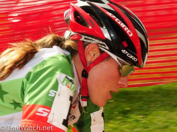 Katie Compton (Planet Bike) is all business