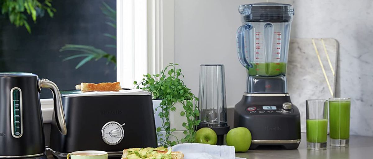 Breville Super Q Blender on counter