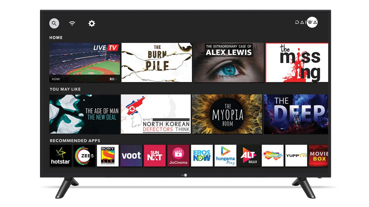 Daiwa announces two new 4K smart TVs in India