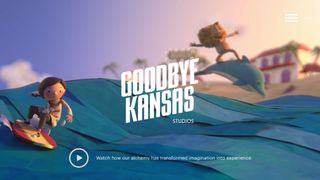 Goodbye Kansas’ portfolio site showcases its work across a wide variety of media