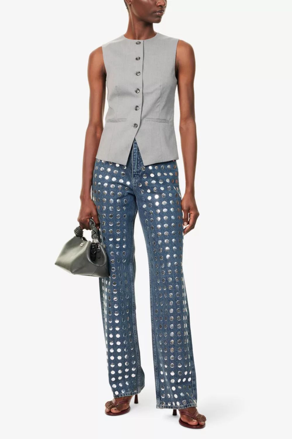 Rag & Bone The Shea Straight-Leg Denim Jeans