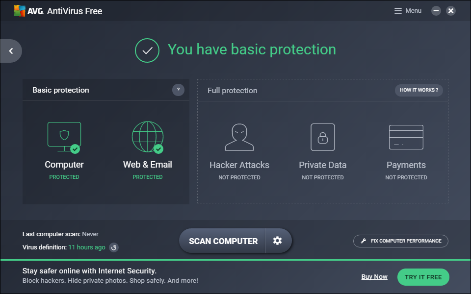 AVG Free AntiVirus
