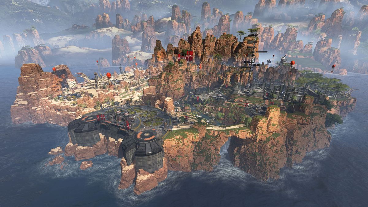 Apex Legends Map Guide The Best Places To Drop In Kings Canyon