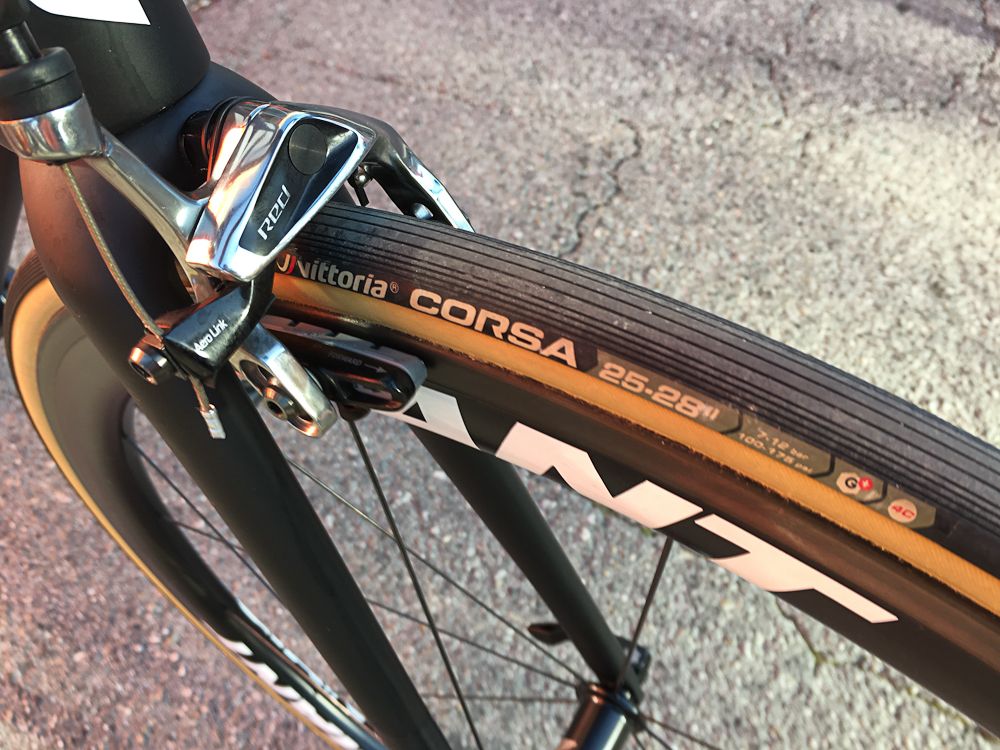 CCC-Liv used Vittoria Corsa tyres