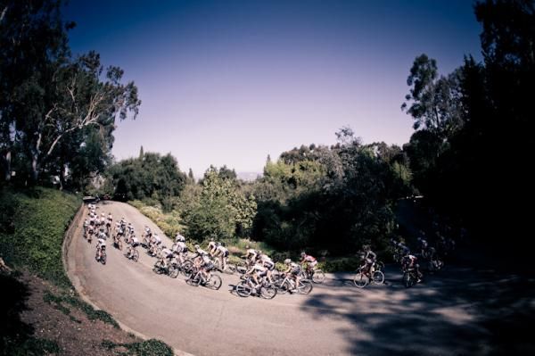 The women tackle the first lap on the Sunset Loop.
