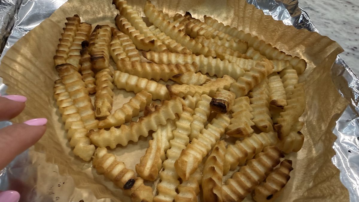 Fries made in Ninja French Door Air Fryer and Countertop Oven