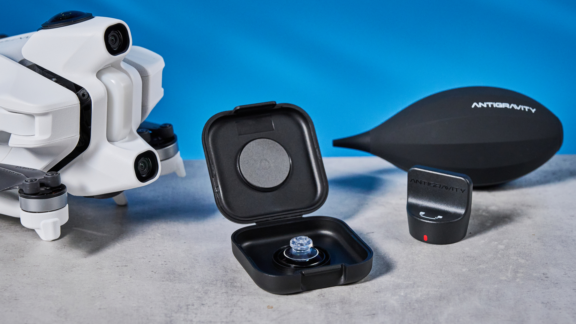An Antigravity A1 360-degree drone
