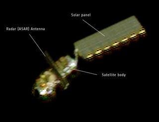 ENVISAT as Seen by Pleiades Satellite