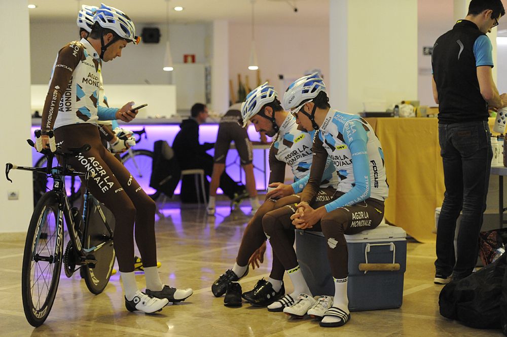 The 2016 AG2R La Mondiale camp in Gandia