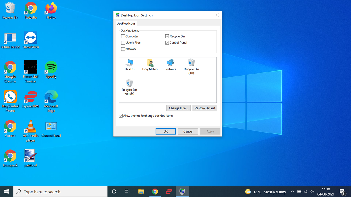 How to hide desktop icons in Windows 10 | Tom's Guide