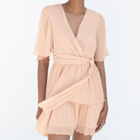 Zara Pleated Mini Dress:£45.99£19.99 | Zara