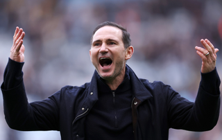 Frank Lampard, Manager of Coventry City, celebrates victory following the Sky Bet Championship match between Coventry City and Leicester City at The Coventry Building Society Arena on January 17, 2026 in Coventry, England.