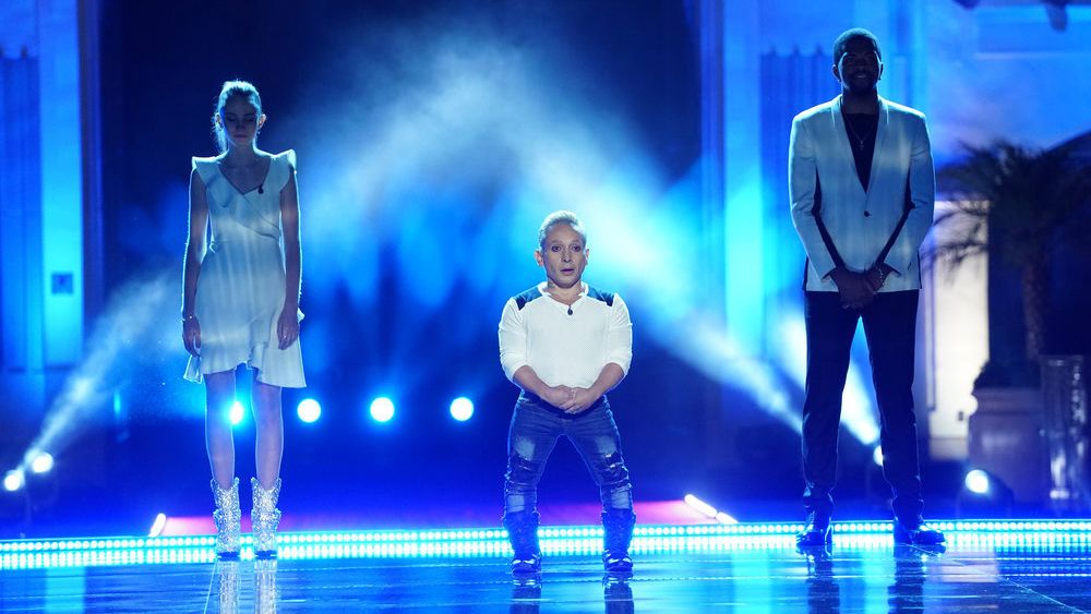 Kenadi Dodds, Alan Silva, and Brandon Leake in the season 15 finale of NBC&#039;s &#039;America&#039;s Got Talent&#039;