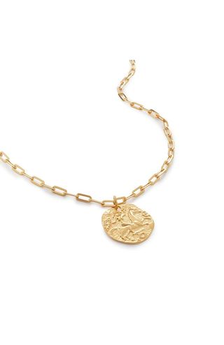 Goddess Coin Pendant Necklace