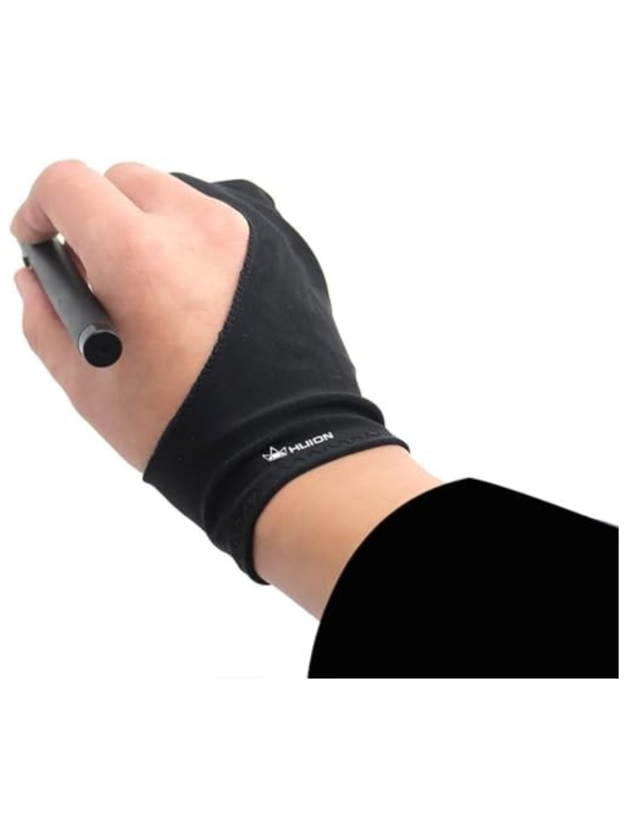 HUION, Huion Artist Glove for Drawing Tablet (1 Unit of Free Size, Good for Right Hand or Left Hand) - Cura Cr-01