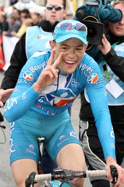 Steve Chainel (Bbox Bouygues Telecom) happy after getting his biggest win to date.