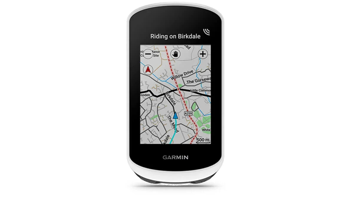 Garmin Edge Explore 2 on a white background