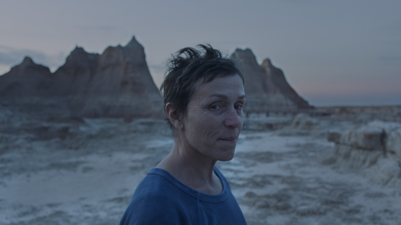 Fotograma de la película Nomadland de Frances McDormand