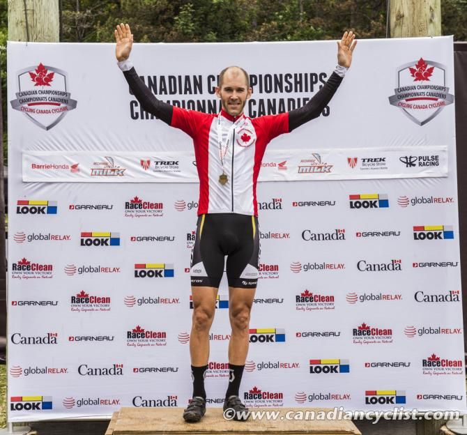 Geoff Kabush earned his eighth national cross country championship