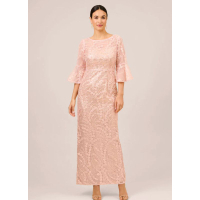 Blush Pearl Sequin Embroidered Gown $279/£220