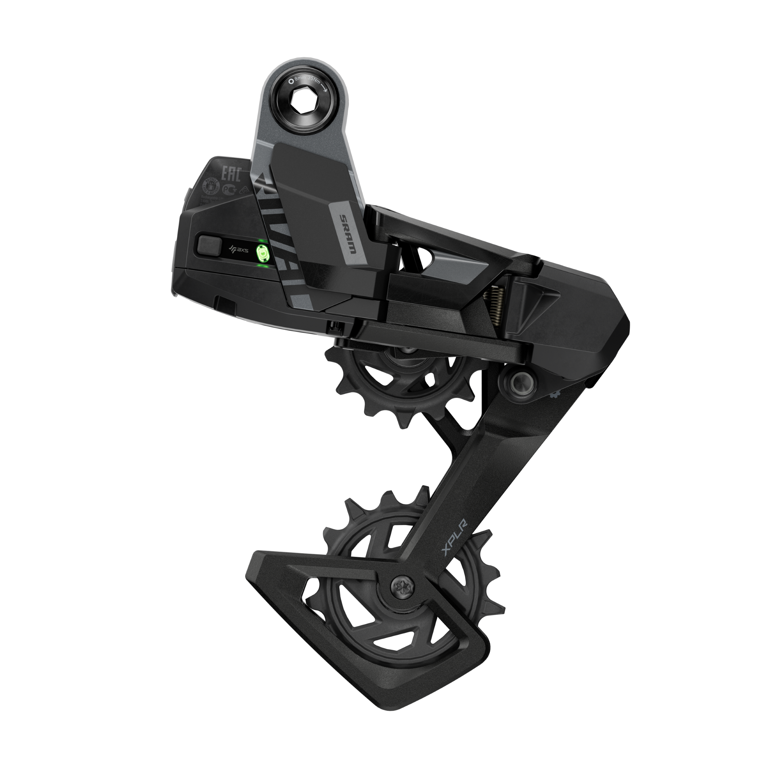 A SRAM Rival XPLR rear mech