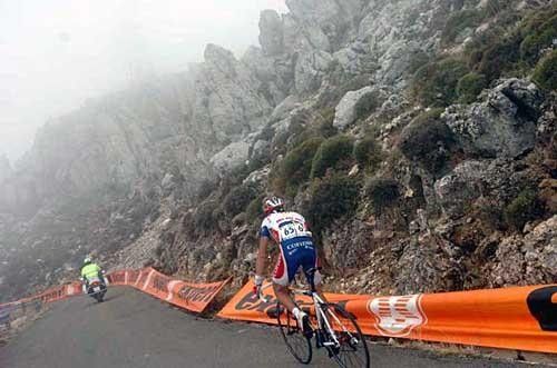 Things got a bit foggy at the top.