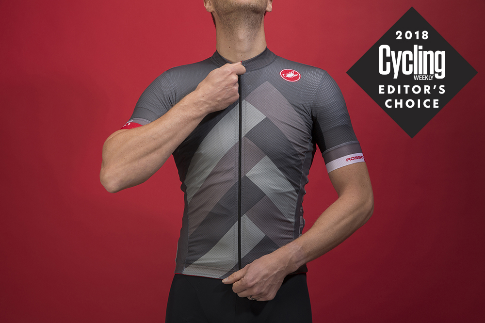 Castelli aero race 4.1 solid short sleeve jersey on sale