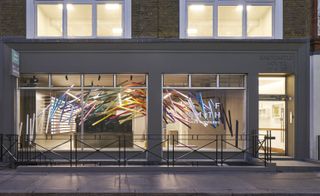 Show Space's air-inspired window installation