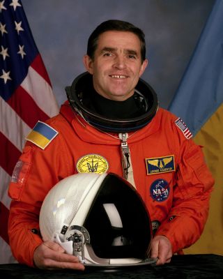 NASA portrait of STS-87 payload specialist Leonid Kadenyuk.