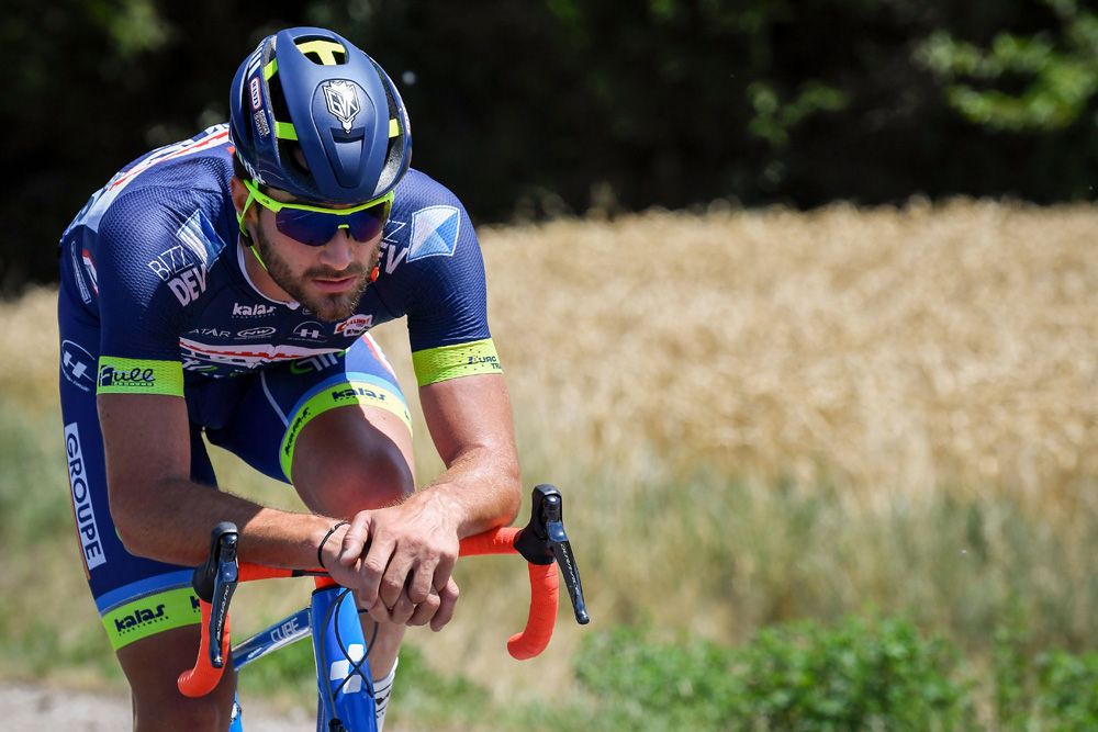 Guillaume Van Keirsbulck (Wanty- Groupe Gobert) was the hero of the day