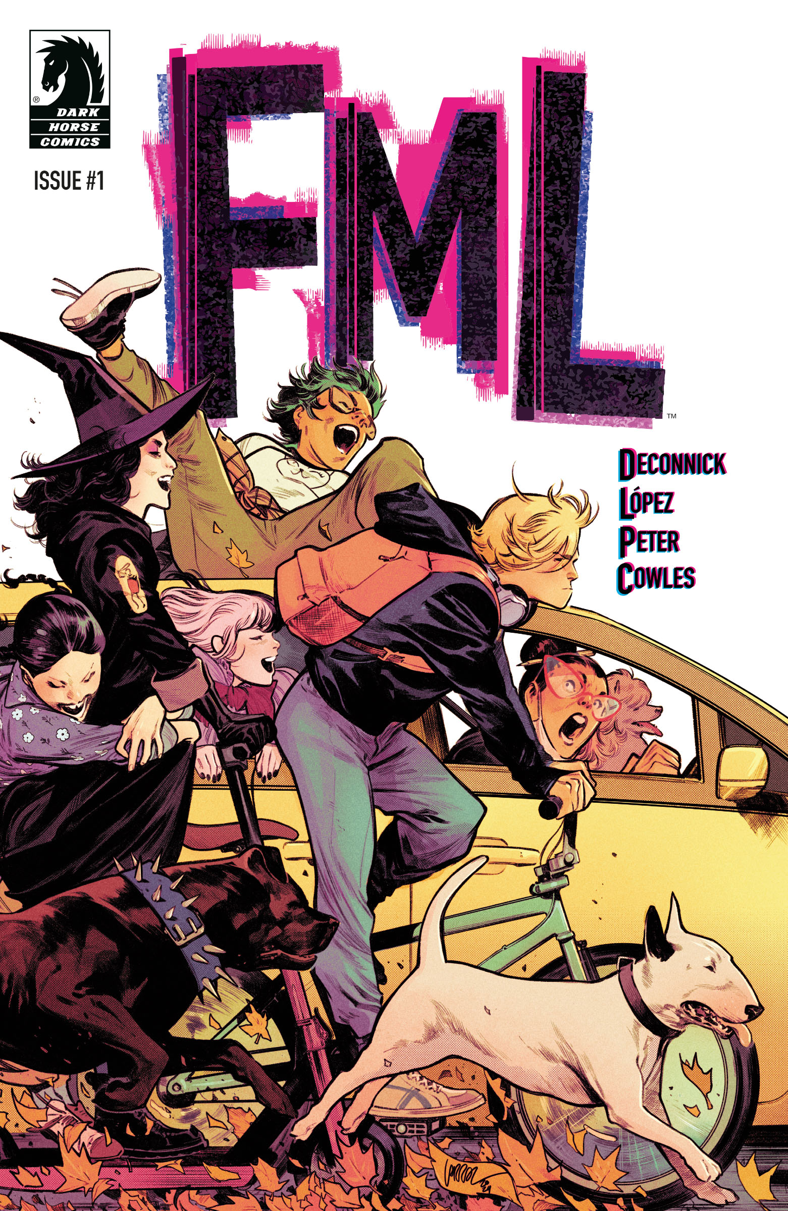 La escritora de Captain Marvel, Kelly Sue DeConnick, regresa con FML, una historia sobre la mayoría de edad con tintes góticos para los fanáticos de Stranger Things y Buffy.