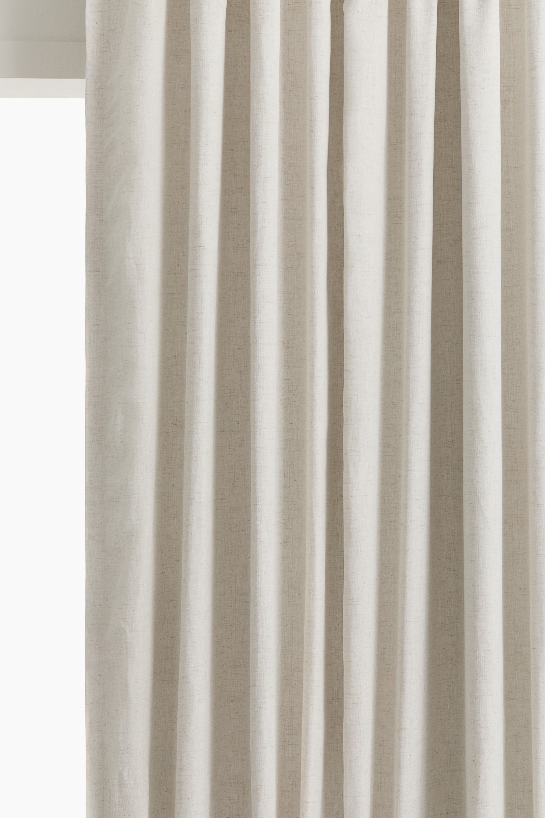 2-Pack Blackout Lyocell-Blend Curtains - Beige