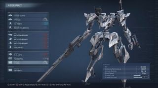 Armored Core 6 assembly